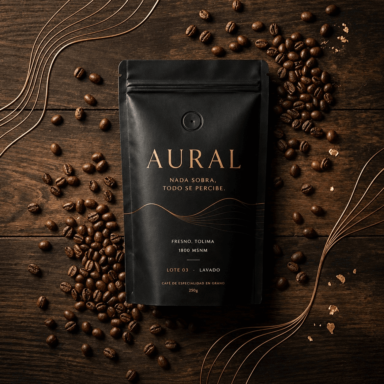 Aural Coffee — El Origen, Afinado.